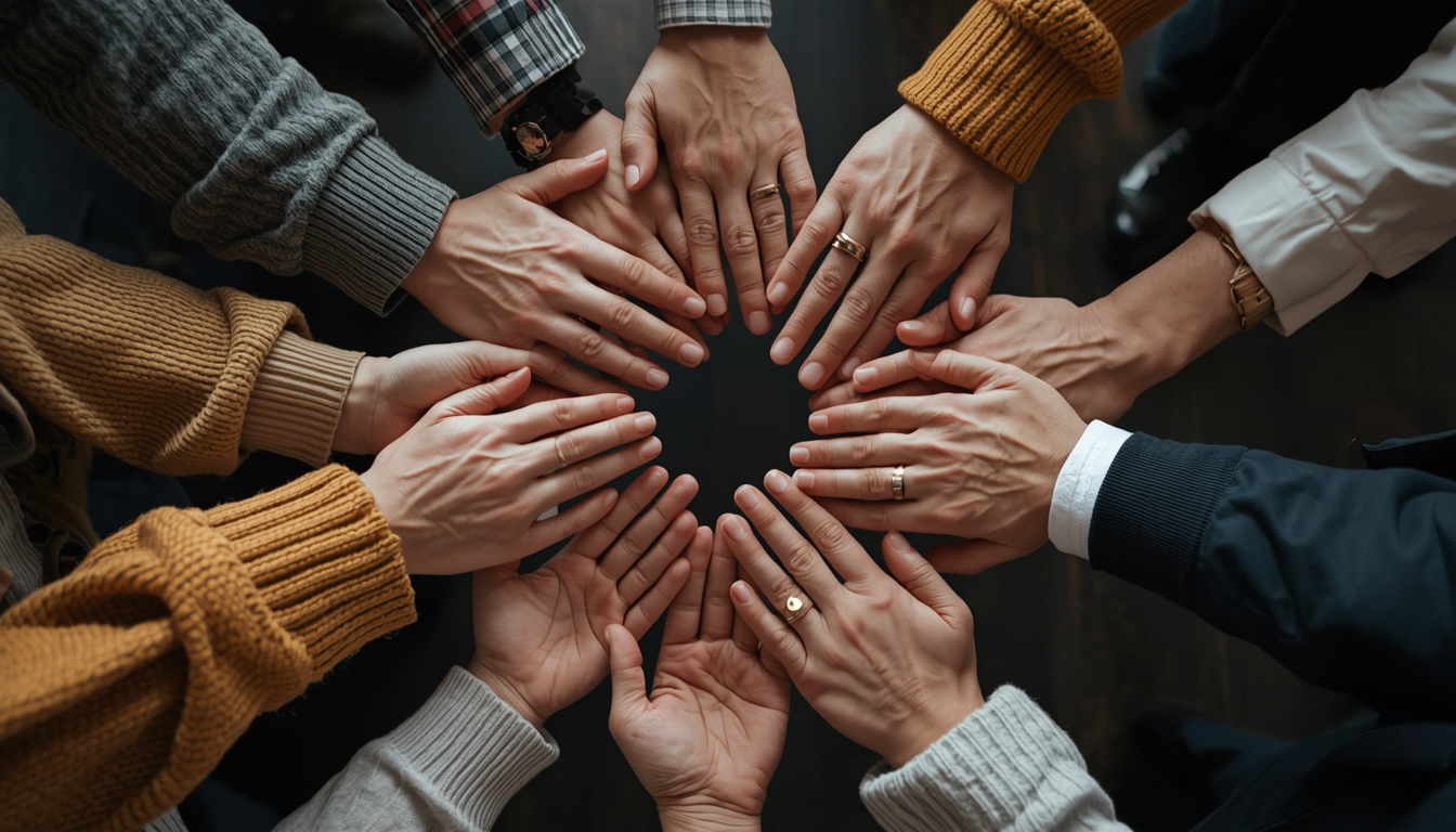 Ylaxyrondhep support circle photo style visual